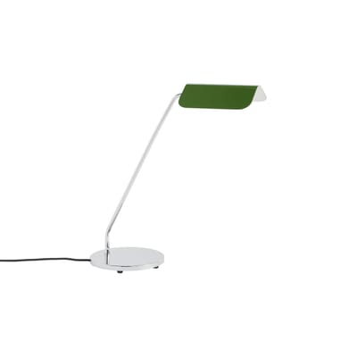 Lampe de table Apex métal vert / H 38 cm - Orientable - Hay