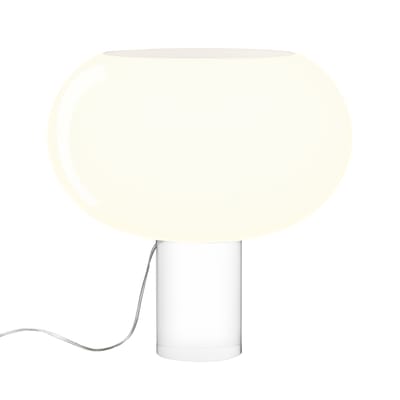 Lampe de table Buds 2 verre blanc / Ø 41 x H 42 cm - Foscarini