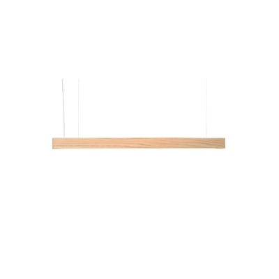 Suspension Led40 bois naturel / L 70 cm - Chêne - Tunto