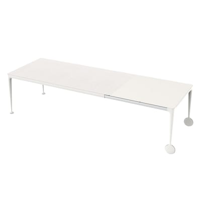 Table à rallonge Big Will bois blanc / L 200 à 300 cm - Chêne blanchi - Magis