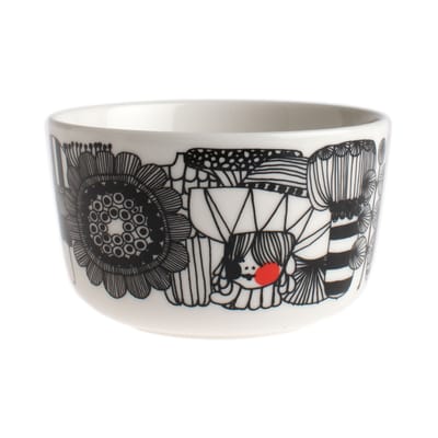 marimekko - bol bols en céramique, porcelaine émaillée couleur multicolore 9 x 6 cm designer maija louekari made in design