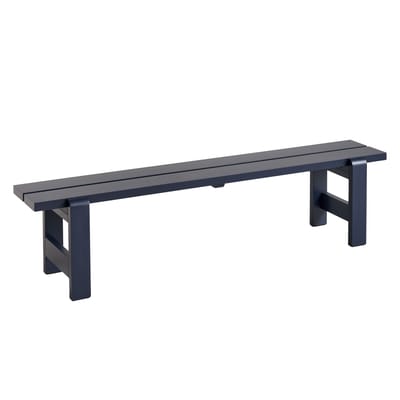 Hay Blue - Bench Weekday - Fsc Solid Pine - Designer Fritz Gräber 32Cm