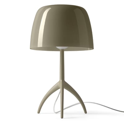 Lampe de table Lumière Nuances Grande verre vert / H 45 cm - Foscarini
