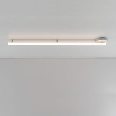 Applique Alphabet of light Linear plastique blanc / LED - L 180 cm / Bluetooth - Artemide