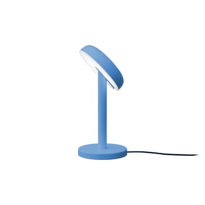 Lampe de table Cabriolette LED métal bleu / Orientable - Martinelli Luce