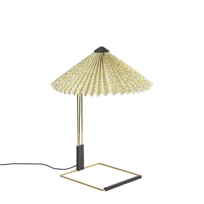 Lampe de table Matin Small LED tissu multicolore / Hay X Liberty - H 38 cm - Hay