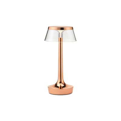 Flos Light - Wireless Rechargeable Lamp Bon Jour - Copper - Abs - Designer Philippe Starck Size 13.1