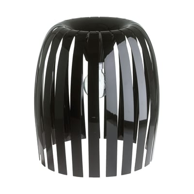 Abat-jour Josephine XL plastique noir / Ø 50 x H 47,5 cm - Koziol
