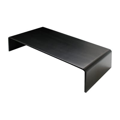 Table basse Solitaire Basso métal noir / 130 x 65 x H 32 cm - Zeus