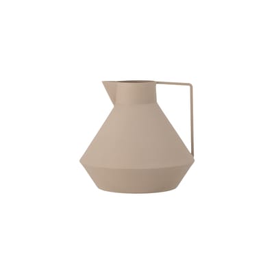 Arrosoir Venny métal beige / Vase / Ø 23 x H 22 cm - Bloomingville