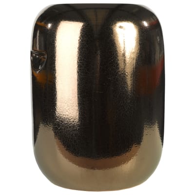 Tabouret Pill céramique cuivre métal / Céramique - H 44 cm - Pols Potten