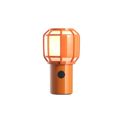 Lampe extérieur sans fil rechargeable Chispa LED plastique orange /H 17,8 cm - Marset