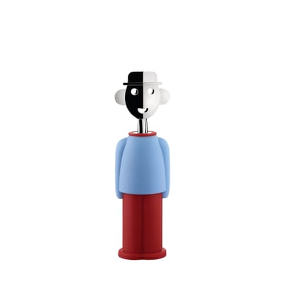 Alessi Red - Bottle Opener Mendini - Laminated Steel - Designer Alessandro Mendini Small