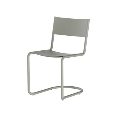 Chaise empilable Sine métal gris - NINE