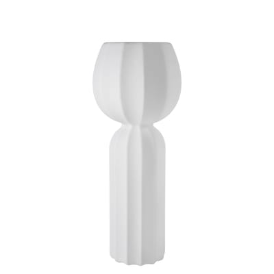 Lampadaire d'extérieur Cucun plastique blanc LED / Outdoor - Ø 77 x H 190 cm - Slide