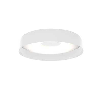 Applique Papavero LED métal blanc / Plafonnier - Ø 50 cm - Martinelli Luce