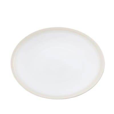 Assiette creuse Sicilia céramique blanc beige / Ø 24 cm - Maison Sarah Lavoine