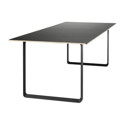 Table rectangulaire 70-70 / 170 x 85 cm - Contreplaqué finition linoleum - Muuto