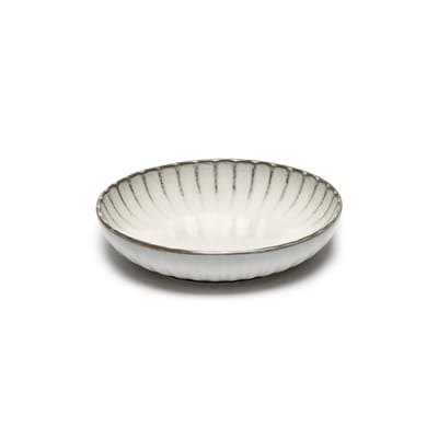 Assiette creuse Inku céramique blanc / Small - Ø 19 cm - Serax