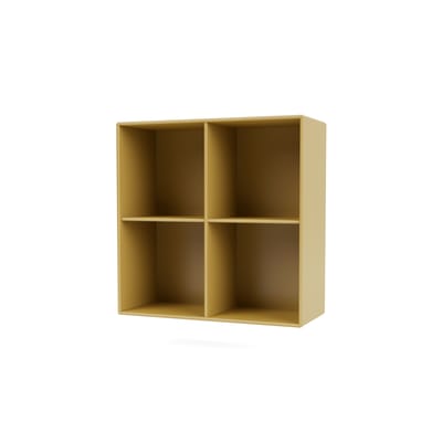 MONTANA - Rangement mural Shelving systems - Jaune - MDF laqué - Designer Peter J. Lassen