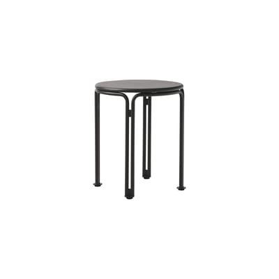 Table d'appoint Thorvald SC102 métal noir / Ø 40 x H 46 cm - &tradition
