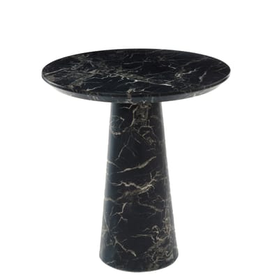 Table ronde Disc / Ø 70 x H 75 cm - Résine aspect marbre - Pols Potten