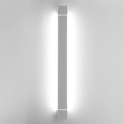 Applique Pivot LED métal blanc / Plafonnier - L 57 cm - Fabbian