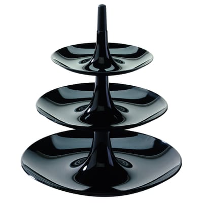 koziol - serviteur babell en plastique, polypropylène couleur noir 30 x 37 cm designer wien made in design