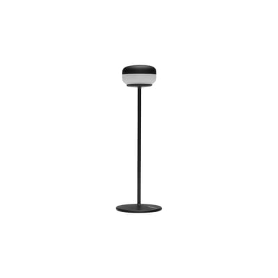 Lampe extérieur sans fil rechargeable Cheerio LED métal gris / Ø 8 x H 25,8 cm - Fatboy