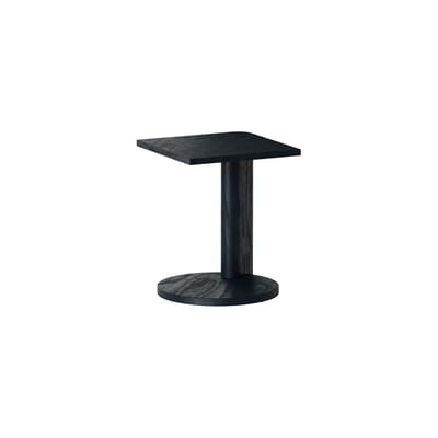 Table d'appoint Galta Forte Side bois noir / 38 x 38 x H 47 cm - KANN DESIGN