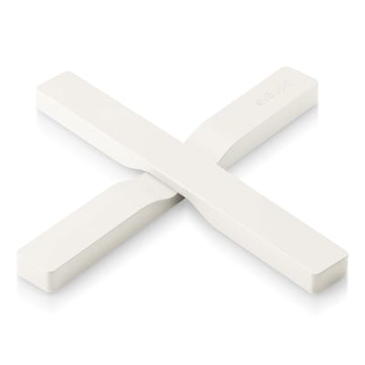 eva solo - dessous de plat magnétique en plastique, nylon couleur blanc 18.9 x 2.2 1.1 cm designer the tools made in design