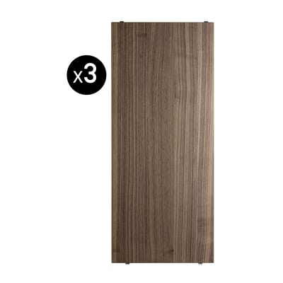 Etagère String® System bois naturel / L 58 x P 30 cm - Set de 3 - String Furniture