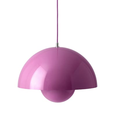 Tradition Pink &Tradition - Pendant Flowerpot - Designer Verner Panton 37Cm