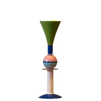 Lampe de table Carmen métal multicolore / H 50 cm - Slide