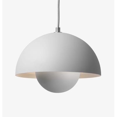 Tradition Grey &Tradition - Pendant Flowerpot - Lacquered Aluminium - Designer Verner Panton 23Cm