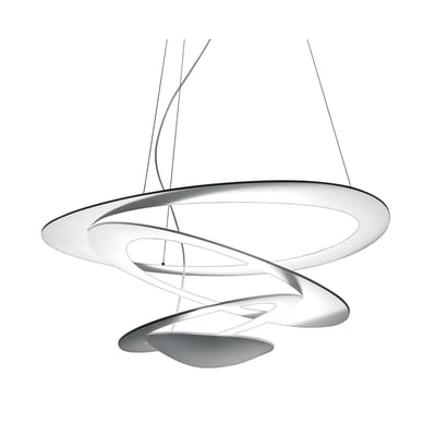 Suspension Pirce Mini LED métal blanc / Ø 69 cm - Artemide