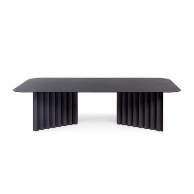 Table basse Plec Large métal noir / 115 x 60 x H 30 cm - RS BARCELONA