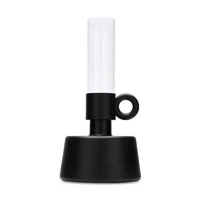 Lampe à huile d'extérieur Flamtastique plastique noir / Ø 58 x H 115 cm - Fatboy