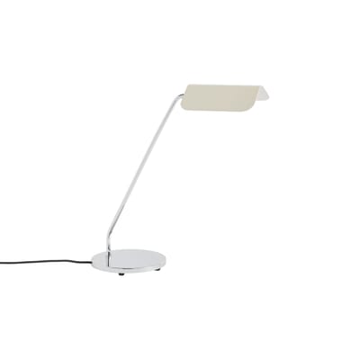 Lampe de table Apex métal blanc / H 38 cm - Orientable - Hay