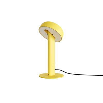 Lampe de table NOD LED métal jaune / H 25 cm - TIPTOE