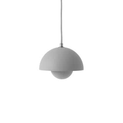 Tradition Grey &Tradition - Pendant Flowerpot - Lacquered Steel - Designer Verner Panton Small