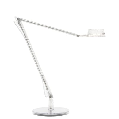 Lampe de table Aledin DEC LED plastique transparent / Diffuseur rond - Kartell