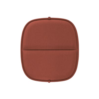 Accessoire tissu rouge / Coussin assise - Pour fauteuil bas HiRay - Recyclé - Kartell