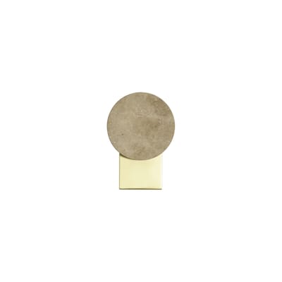 Applique Laga pierre beige / Marbre - L 16 x H 23,5 cm - ENOstudio