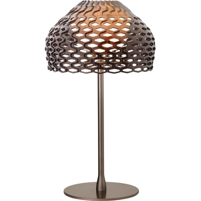 Lampe de table Tatou plastique gris / H 50 cm - Flos