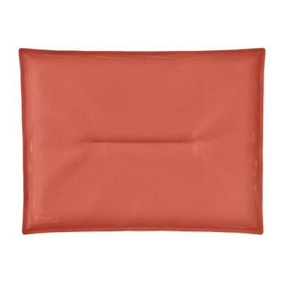 Coussin d'assise tissu rouge / Pour chaise Bistro - 38 x 28 cm - Fermob