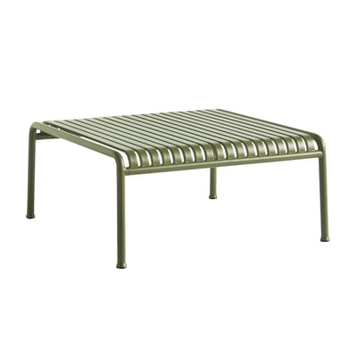 Table basse Palissade métal vert / 81,5 x 86 x H 38 cm - Bouroullec, 2016 - Hay