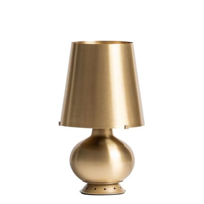 Lampe de table Fontana Small métal or / H 34 cm - Laiton - Fontana Arte