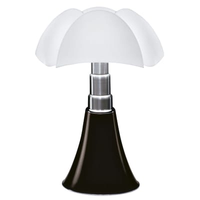 Photos - Light Bulb Martinelli Luce  Table lamp Pipistrello - Black - Opal methacrylate - Designer Gae Aulenti 620-ma 