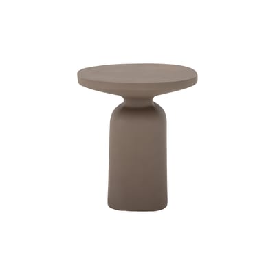 Table d'appoint Millan métal marron / Ø 44,5 x H 50 cm - Métal - Bloomingville